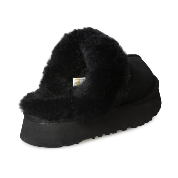 UGG Disquette Black Slippers - Women's - Picture 3 of 6